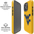 West Virginia University Yellow Background iPhone 16 Pro Magsafe Impact Case